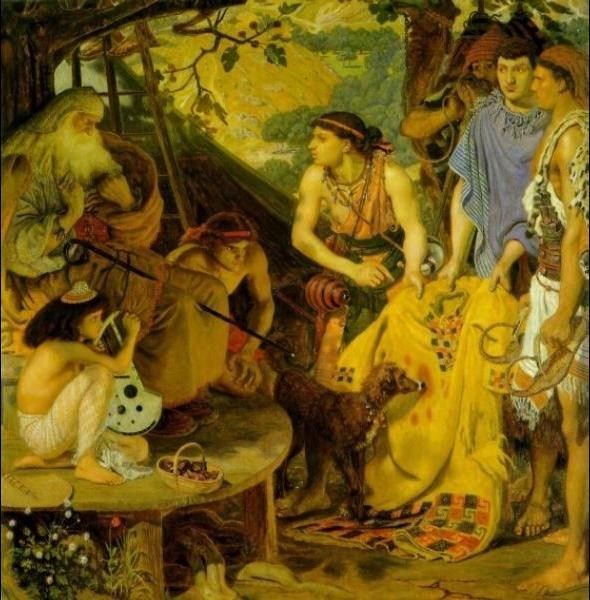 Ford Madox Brown The Coat of Many Colors